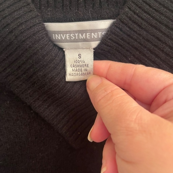 100% Cashmere Investments sweater size small excellent condition - Picture 4 of 4